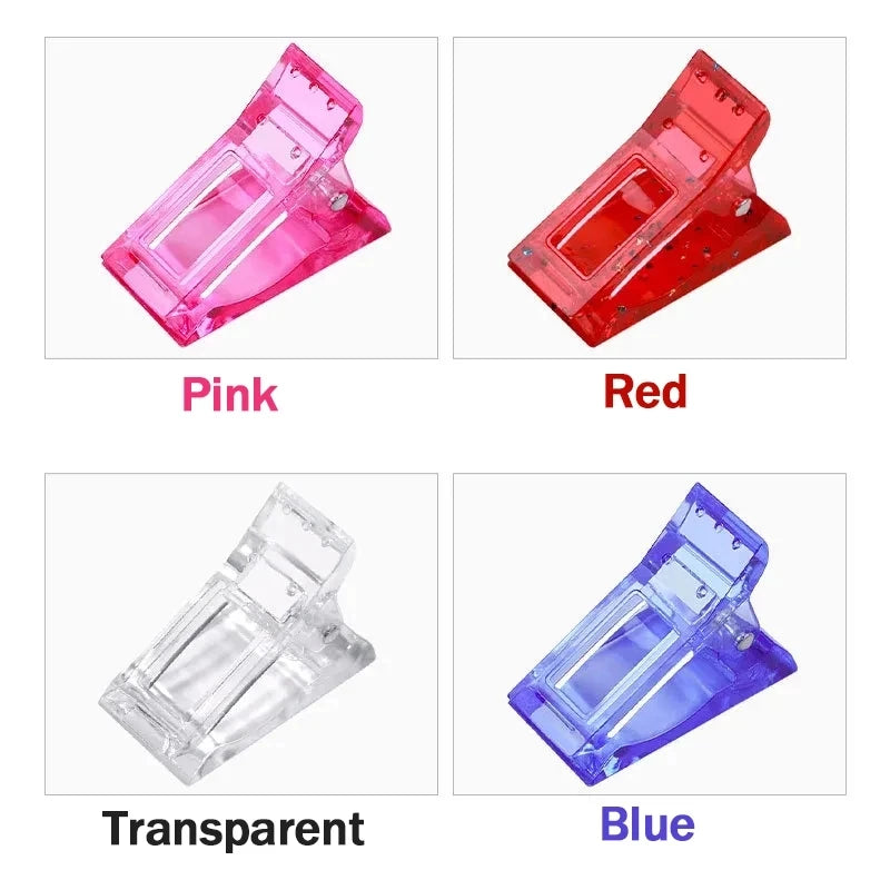 Gel Quick Building Nail Tips Clips