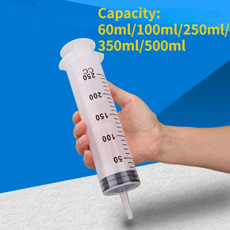 Large Capacity Syringe Reusable Pump Measuring Oil Glue