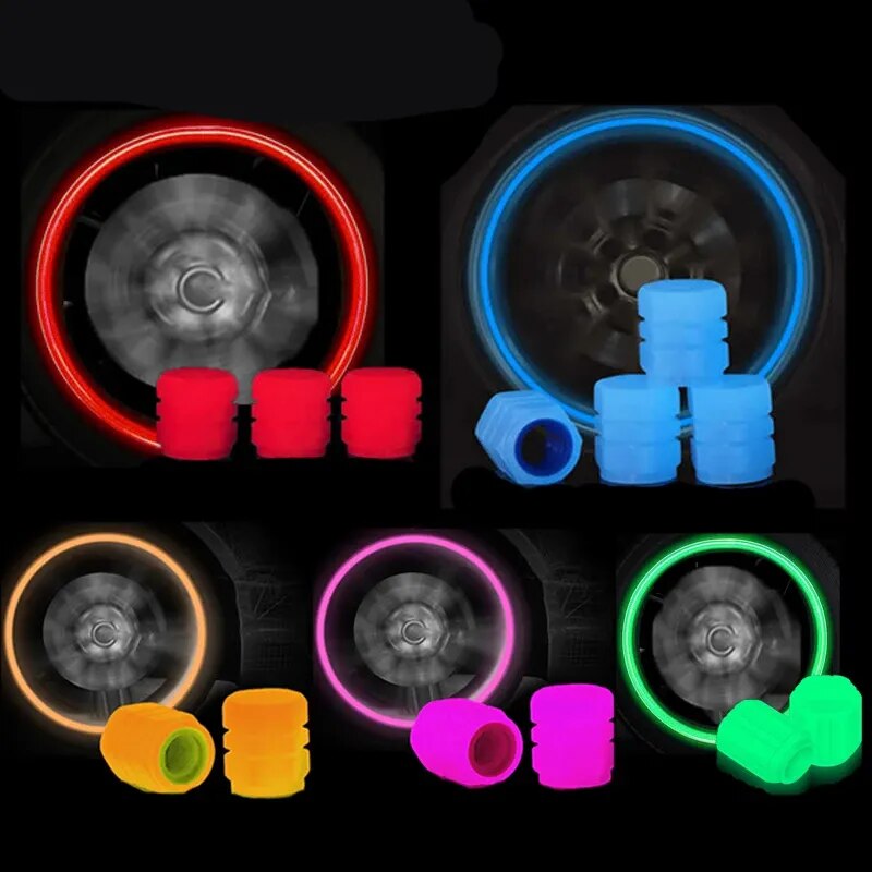 Universal Car Luminous Tire Valve Caps