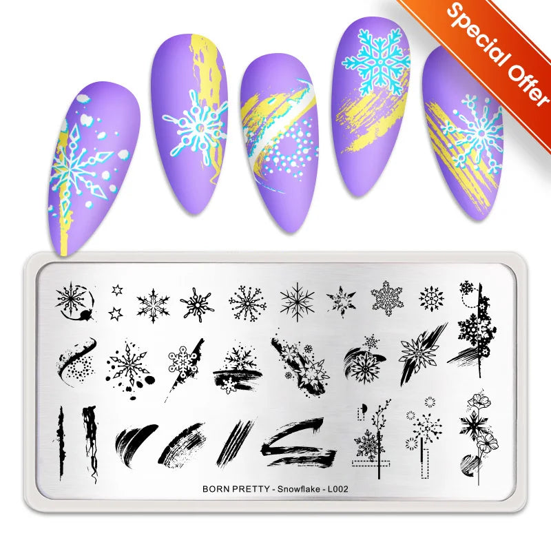 Rectangle Stainless Steel Nail Plate Tools