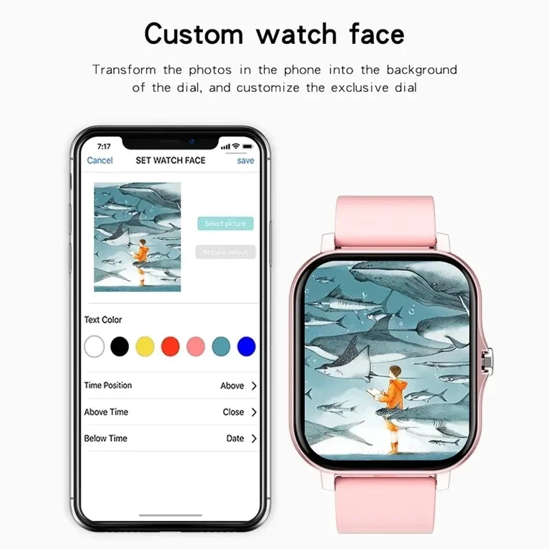 Fitness Tracker Waterproof Sport Smartwatch
