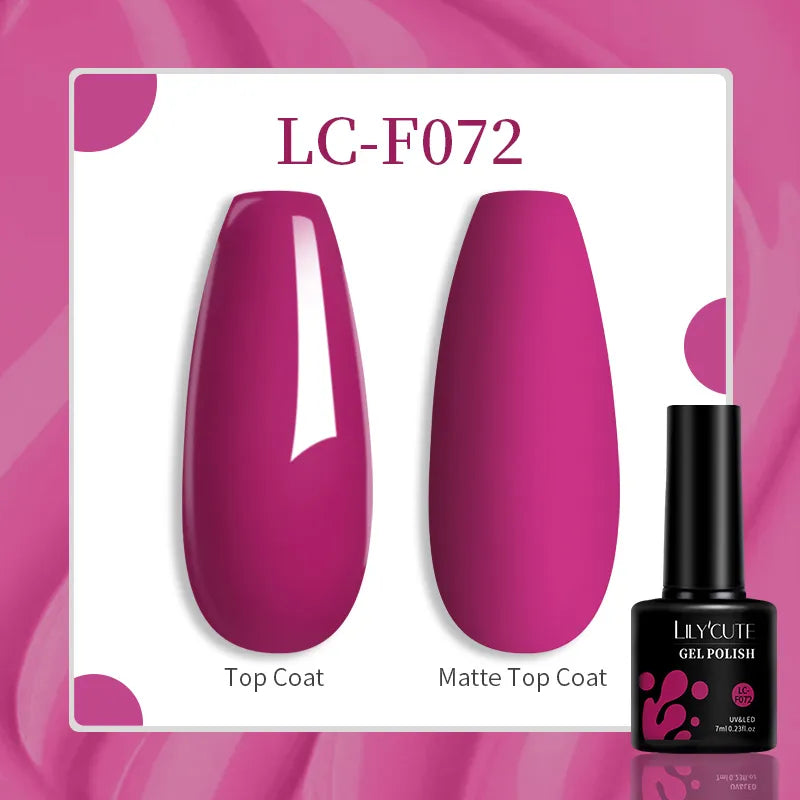 Thermal Gel Nail Polish 3-layers