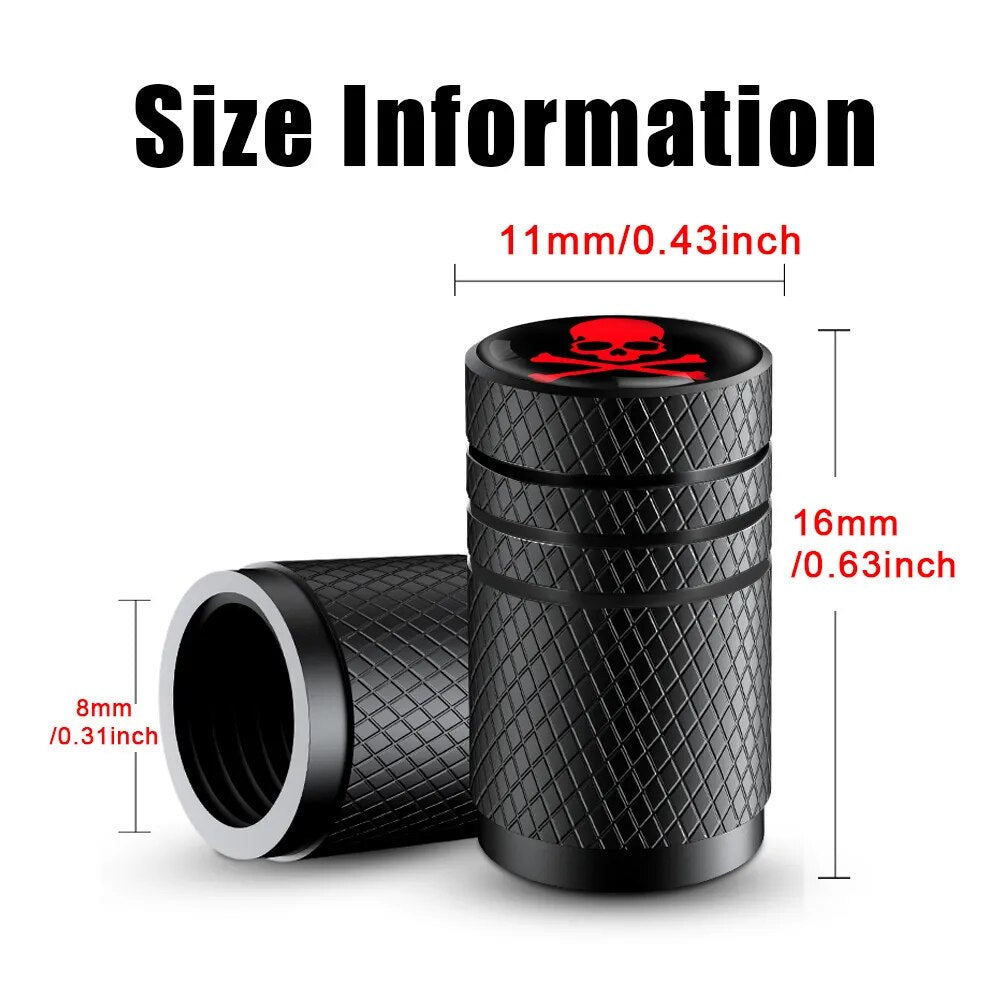 Car Tire Stem Valve Caps