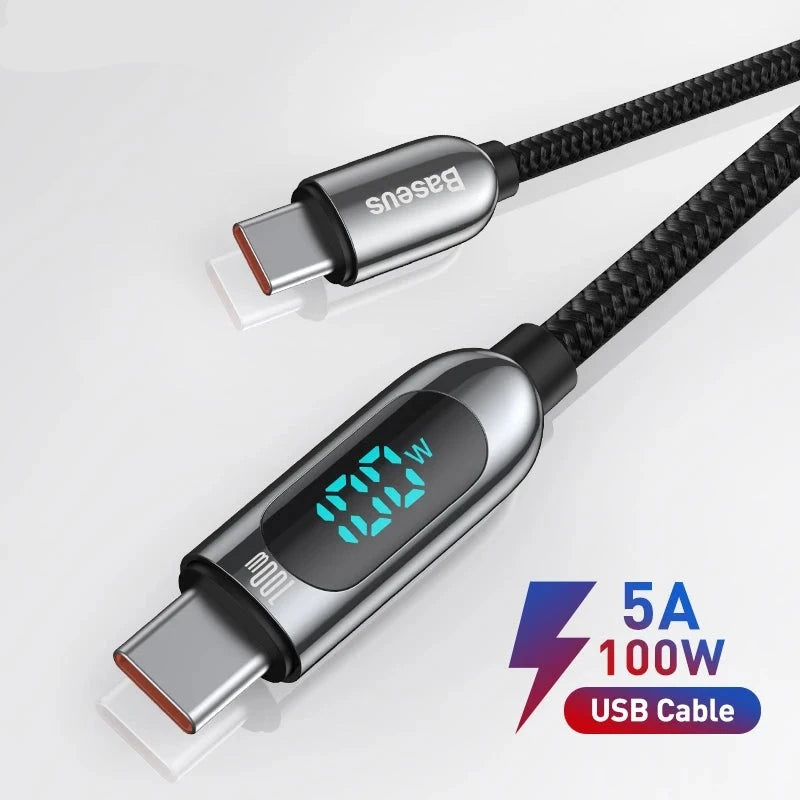 Cable de carga rápida USB tipo C