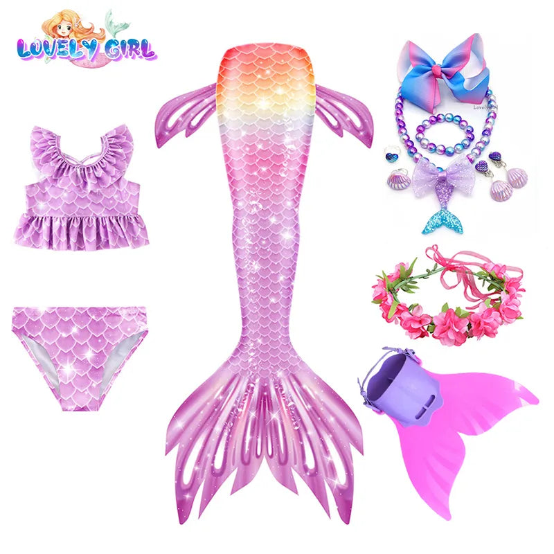 Mermaid Tails With Mermaid Costume