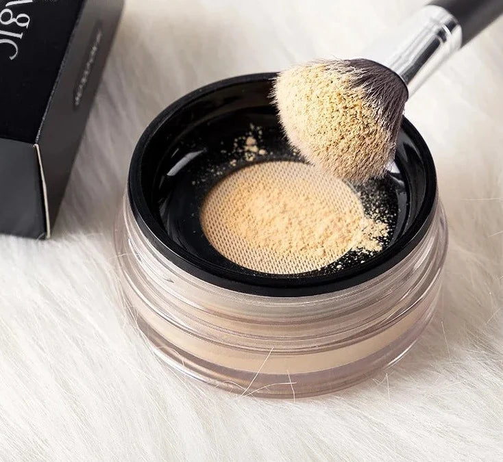 Nuevo polvo de maquillaje para la piel resistente al agua