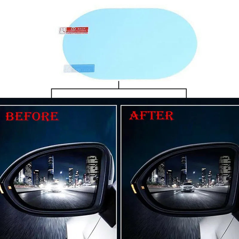 Rainproof Car Tuning Rearview Mirror Cover
