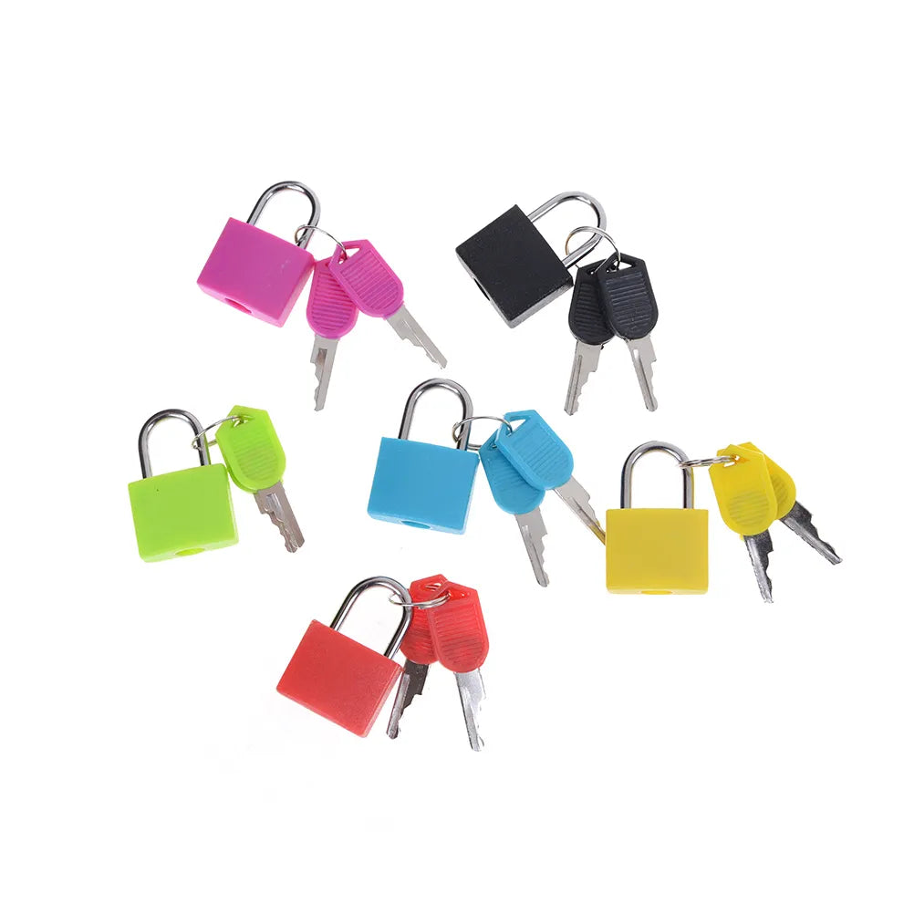 Suitcase Diary Lock With 2 Keys