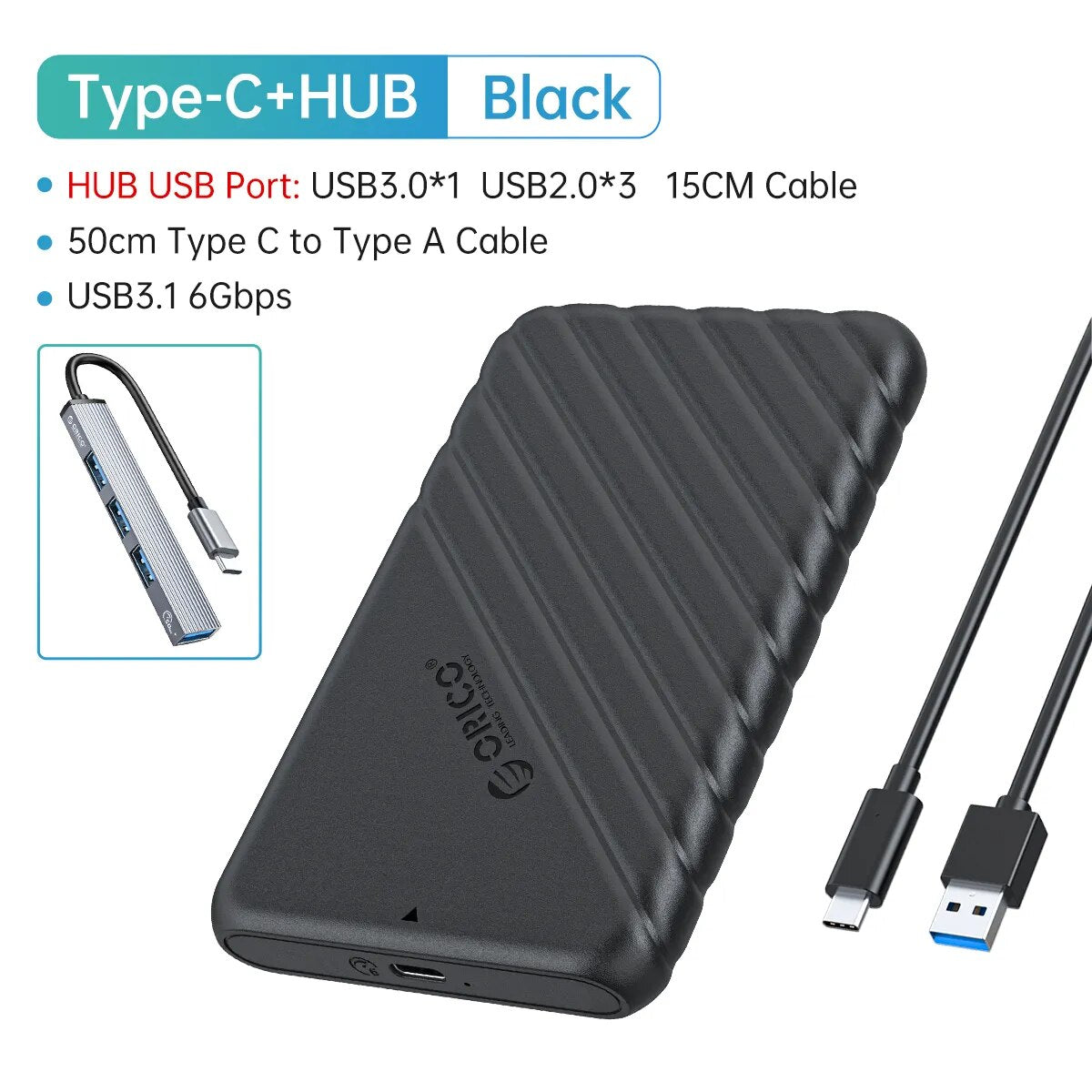 USB3.0 2.5" HDD 5Gbps  SSD PC Laptop