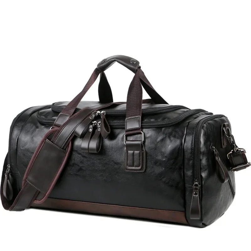 Herren-Reisetaschen aus hochwertigem Leder, Seesäcke