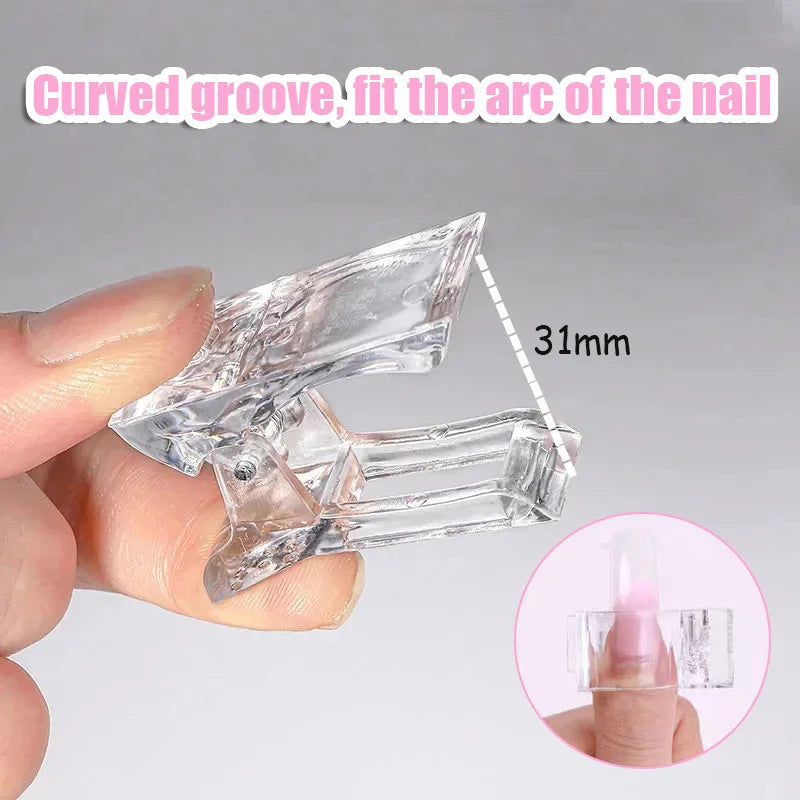 Gel Quick Building Nail Tips Clips