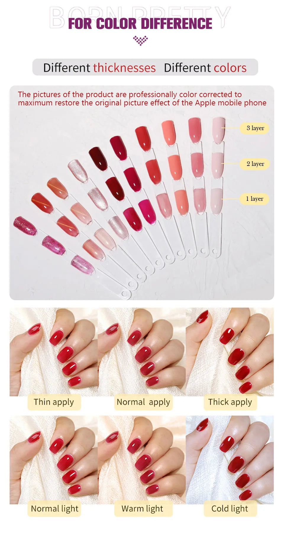 Creative UV LED Gel Polish