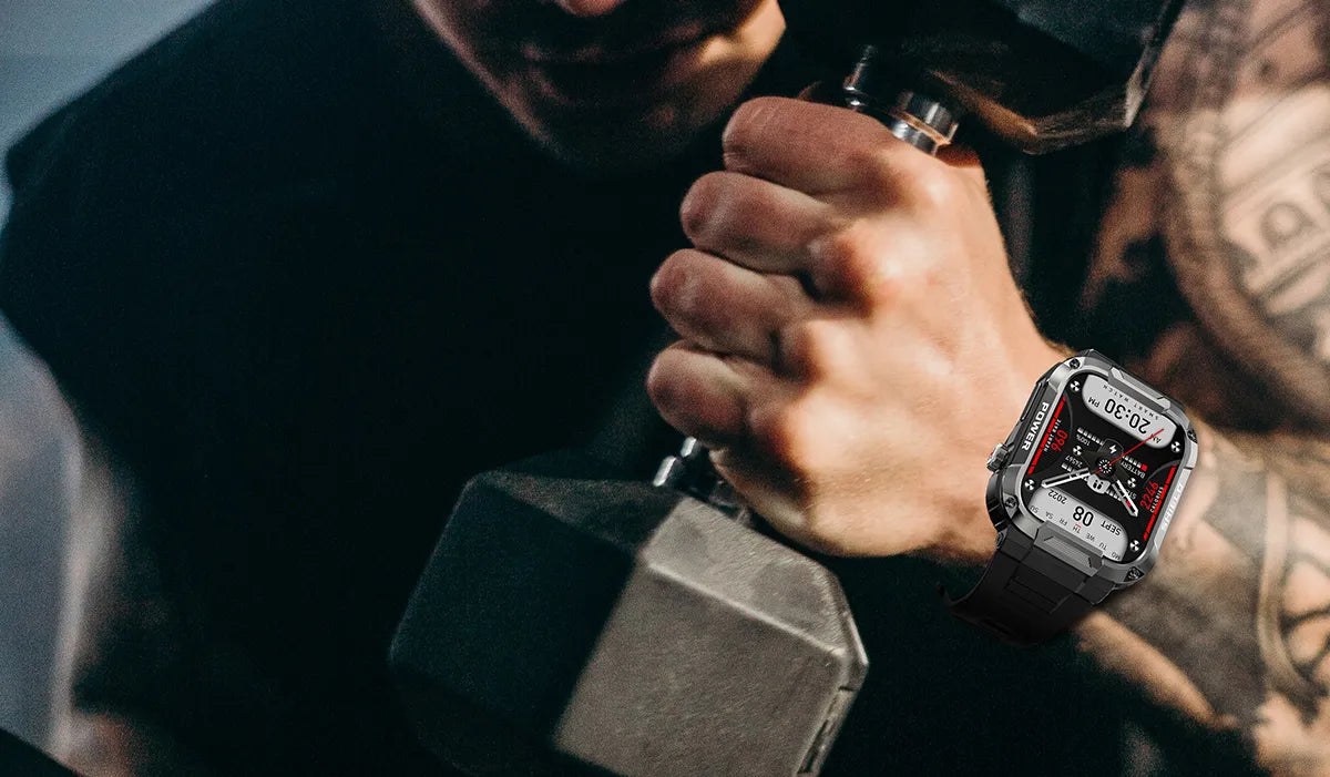 Rugged Military Smart Watch for Men