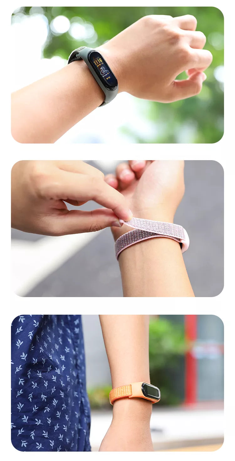 Pulsera Deportiva Nylon loop Smartwatch