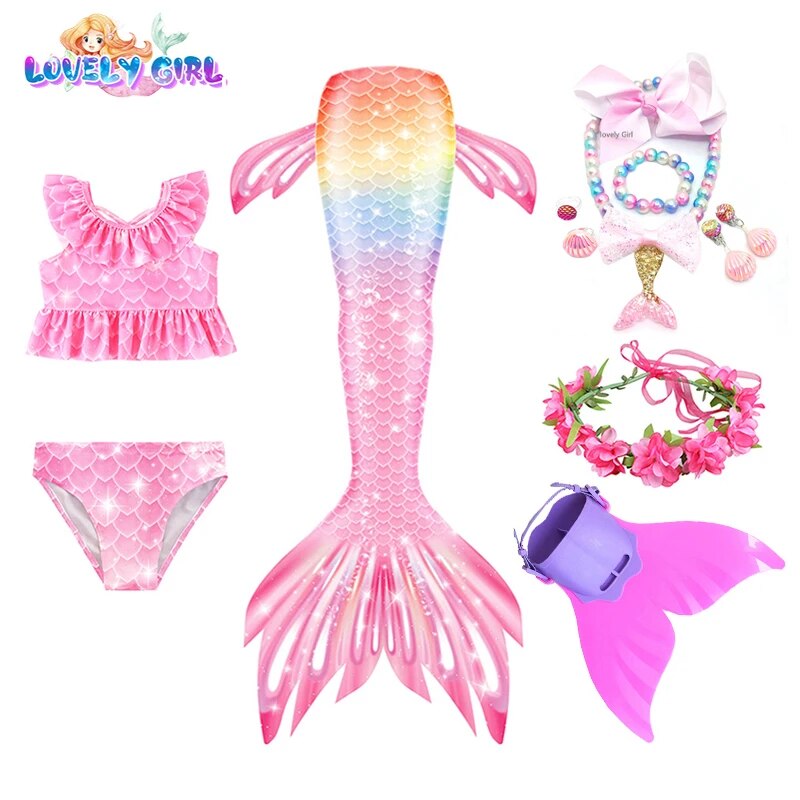 Mermaid Tails With Mermaid Costume