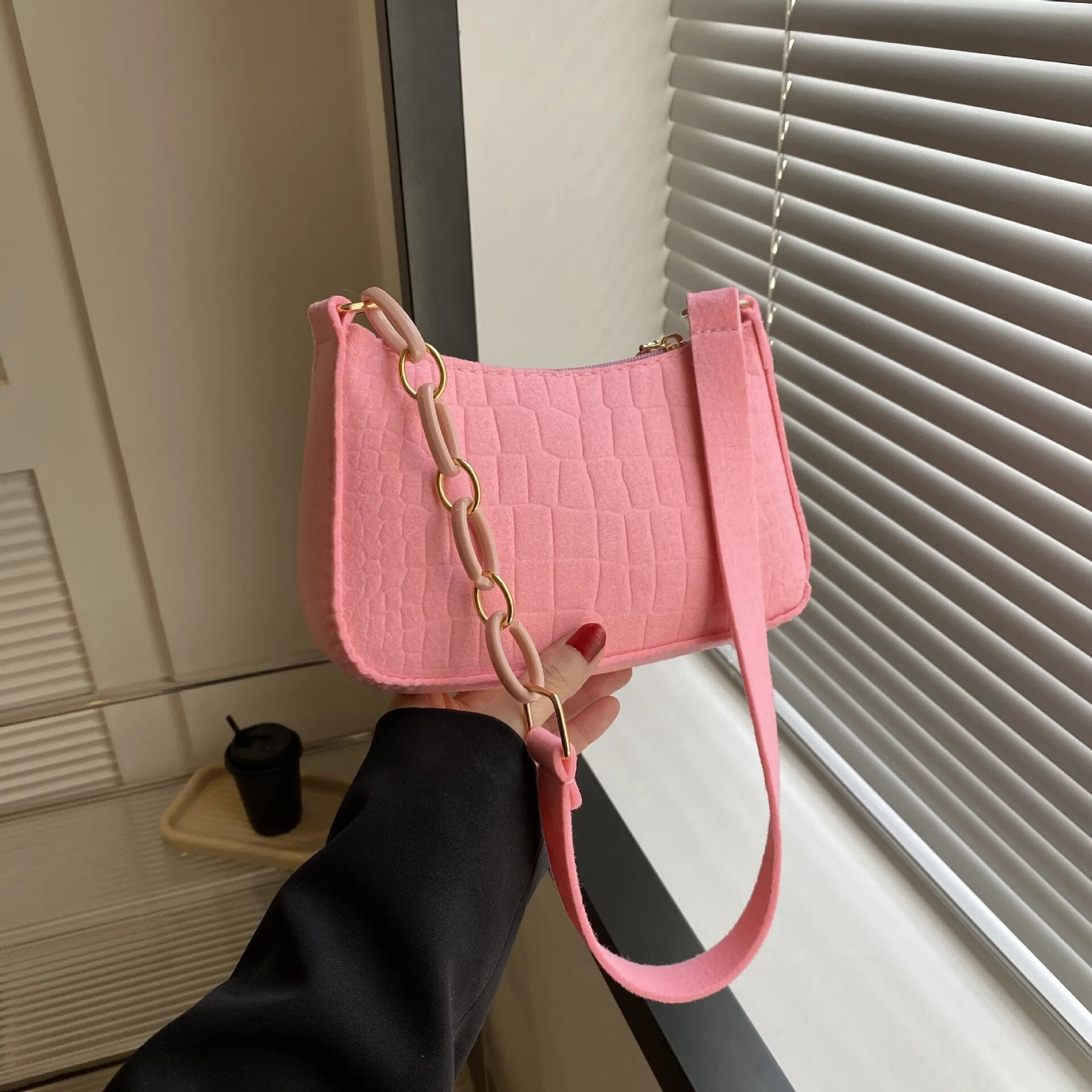 Purses Crescent Saddle Bag