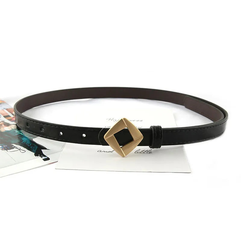Cinturón de diseñador con correa de cintura con hebilla de metal con personalidad
