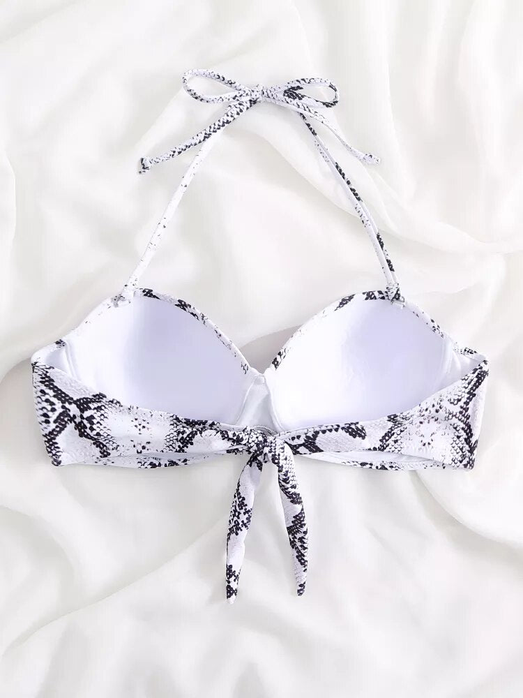 High Waist Thong Swimwear Trunks Bikinis Top