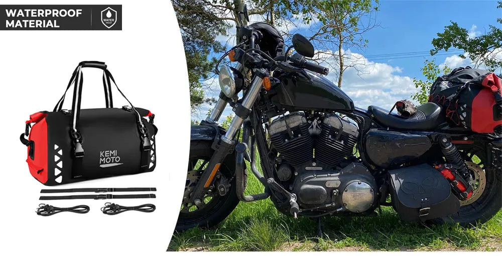 Motorcycle Bag Waterproof PVC Duffle Bag