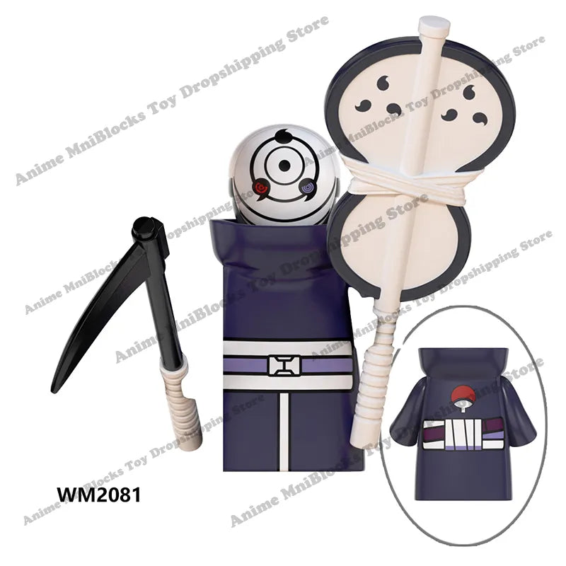 Anime Heroes Mini Action Figures Set
