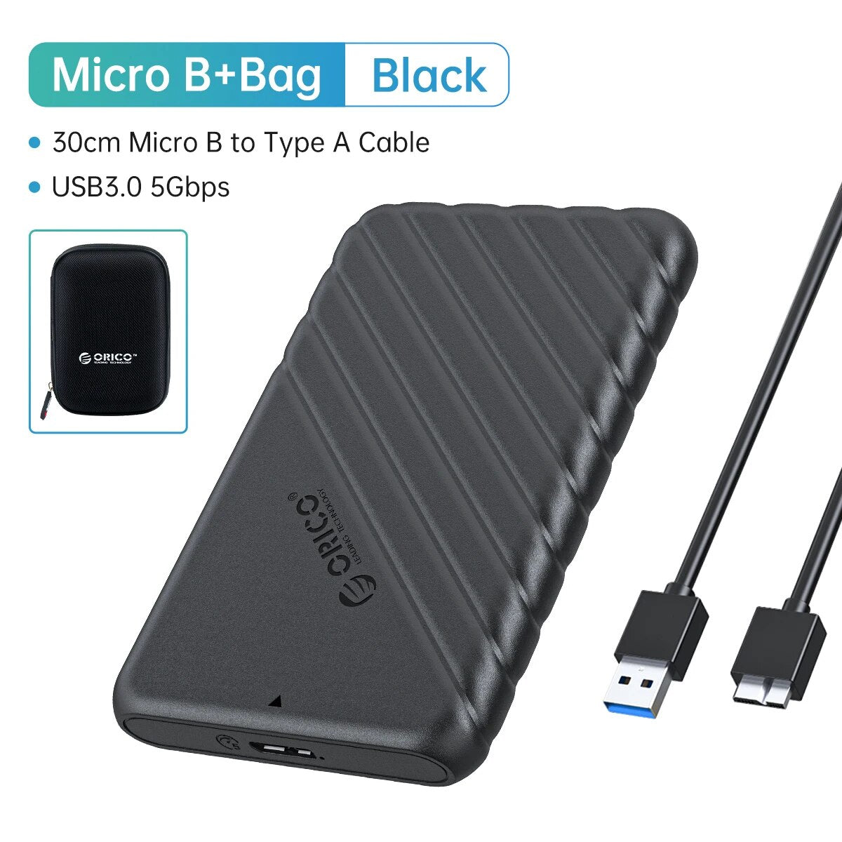 USB3.0 2.5" HDD 5Gbps  SSD PC Laptop