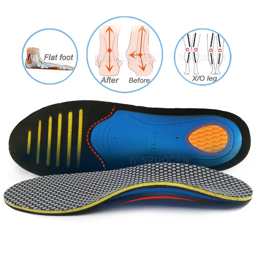 Plantillas ortopédicas Ortesis Zapatos de pie plano