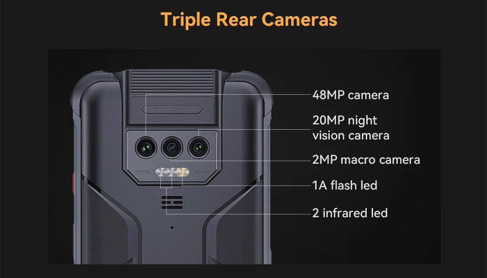 Teléfono de carga rápida de 8GB+256GB, 10600mAh, 33W
