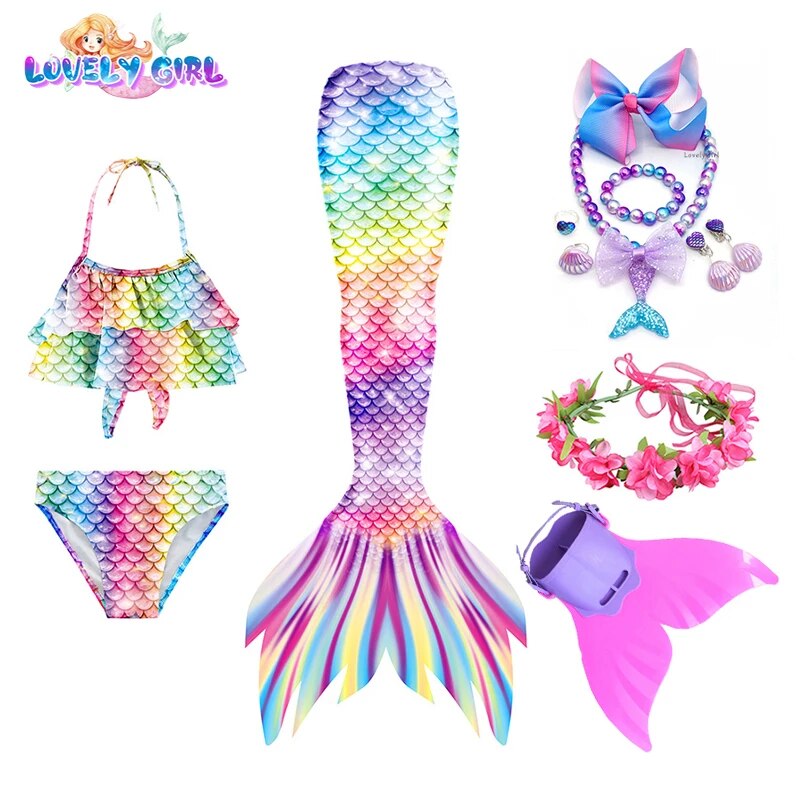 Mermaid Tails With Mermaid Costume