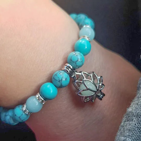 Natural Stone with Luminous Glow Bracelet