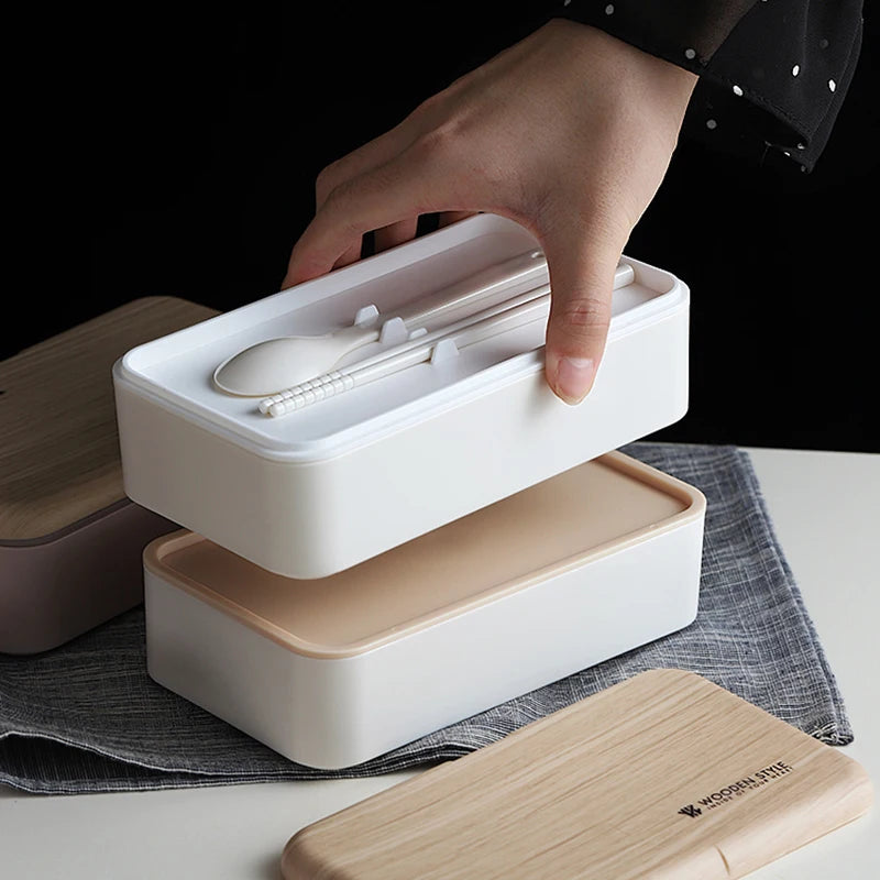Microwave Double Layer Lunch Box