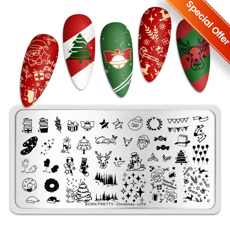 Rectangle Stainless Steel Nail Plate Tools