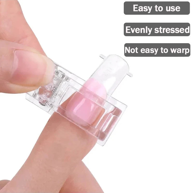 Gel Quick Building Nail Tips Clips