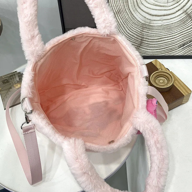 Hello Kitty Plüschhandtasche