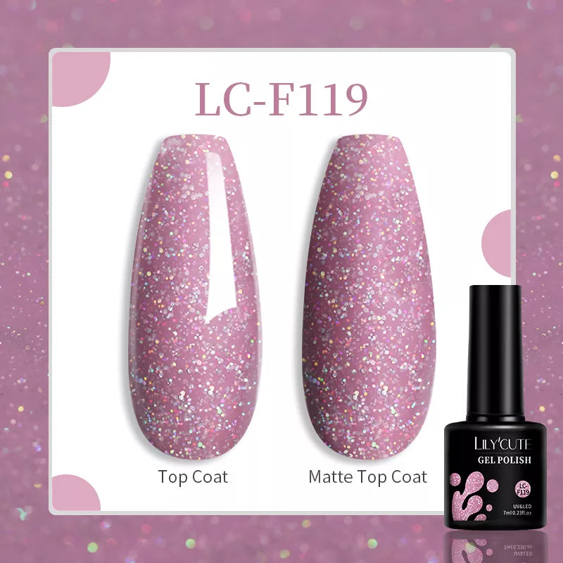 Thermal Gel Nail Polish 3-layers