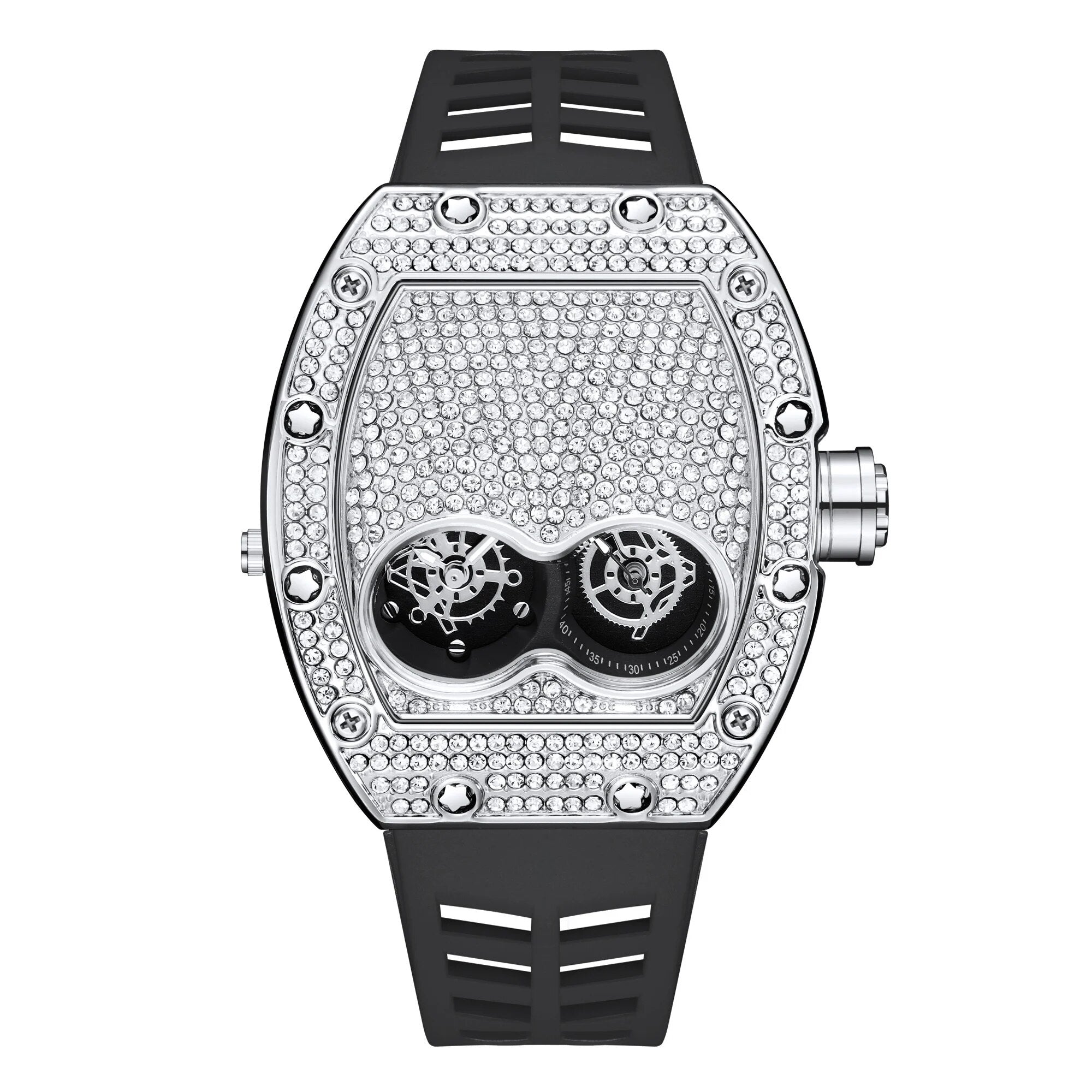 Diamond Gold Stainless Steel Quartz Wristwatches