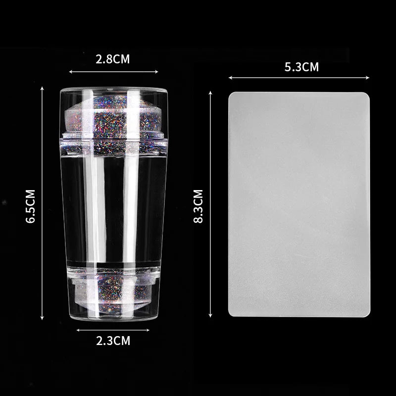 Silicone Nail Art Stamp Scraper