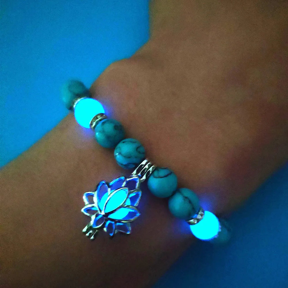 Natural Stone with Luminous Glow Bracelet