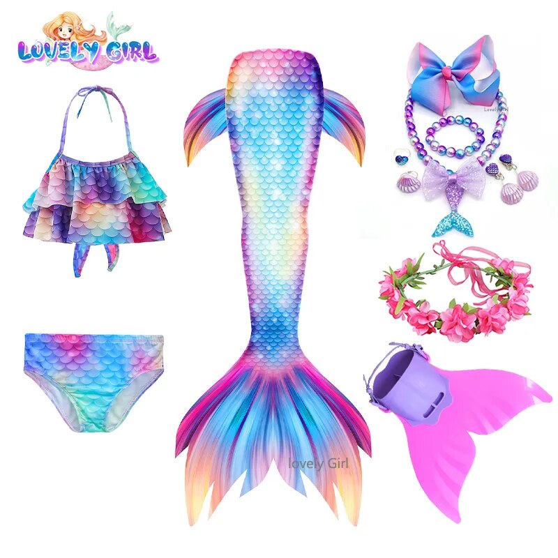 Mermaid Tails With Mermaid Costume