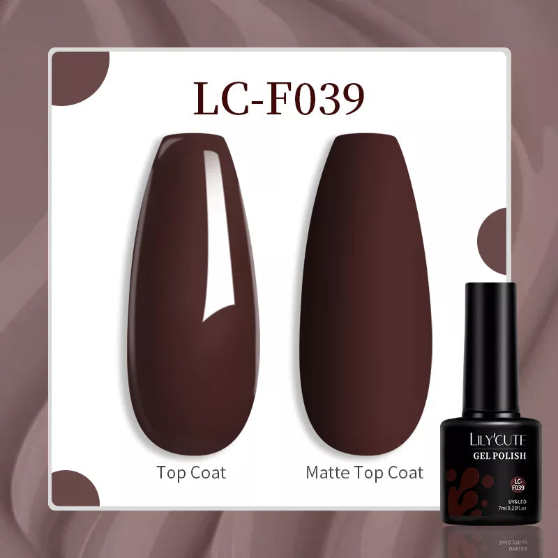 Thermal Gel Nail Polish 3-layers