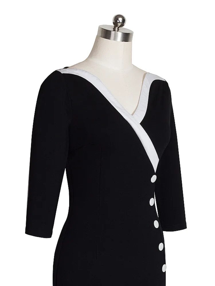 Elegant Sexy V-neck Stylish Dress
