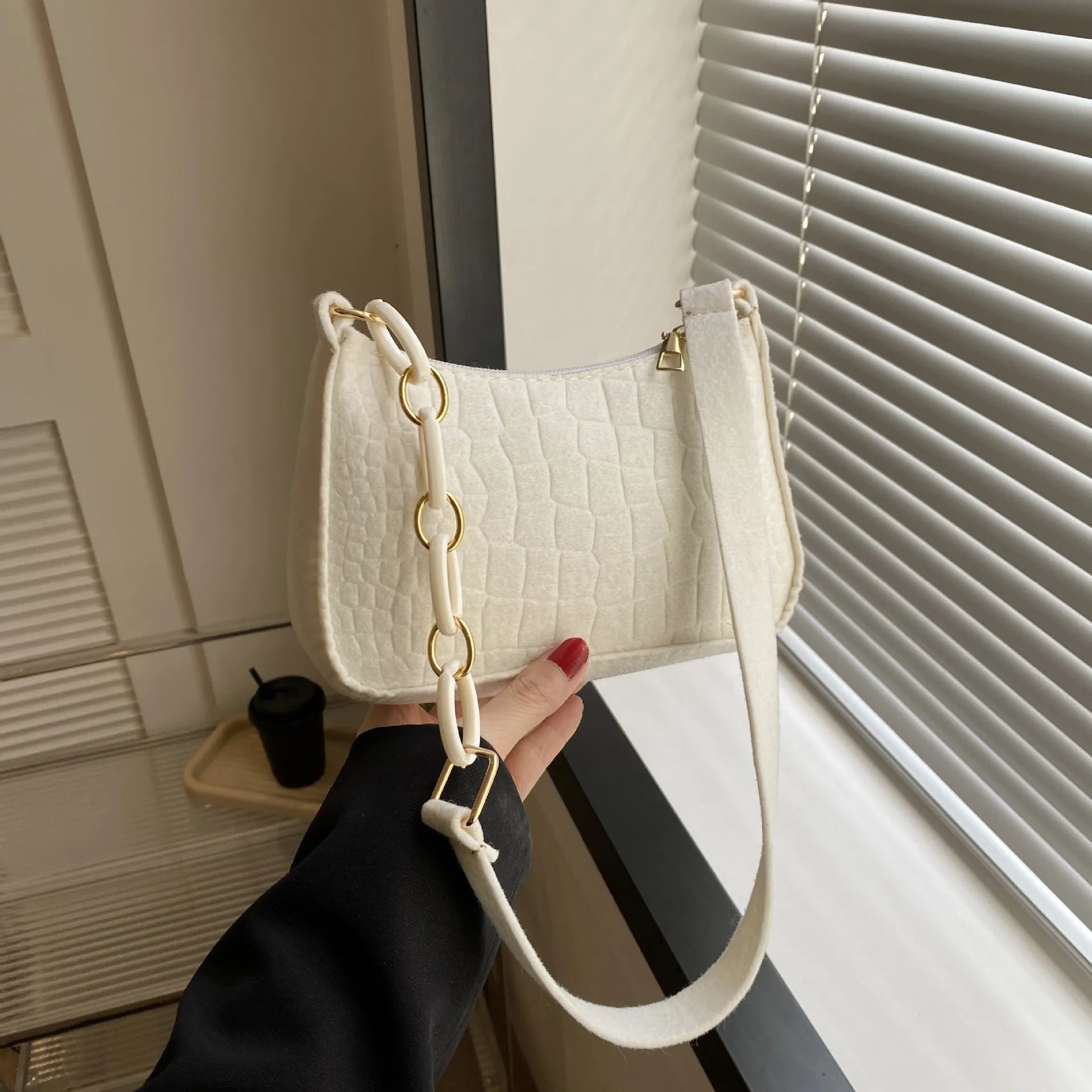 Purses Crescent Saddle Bag