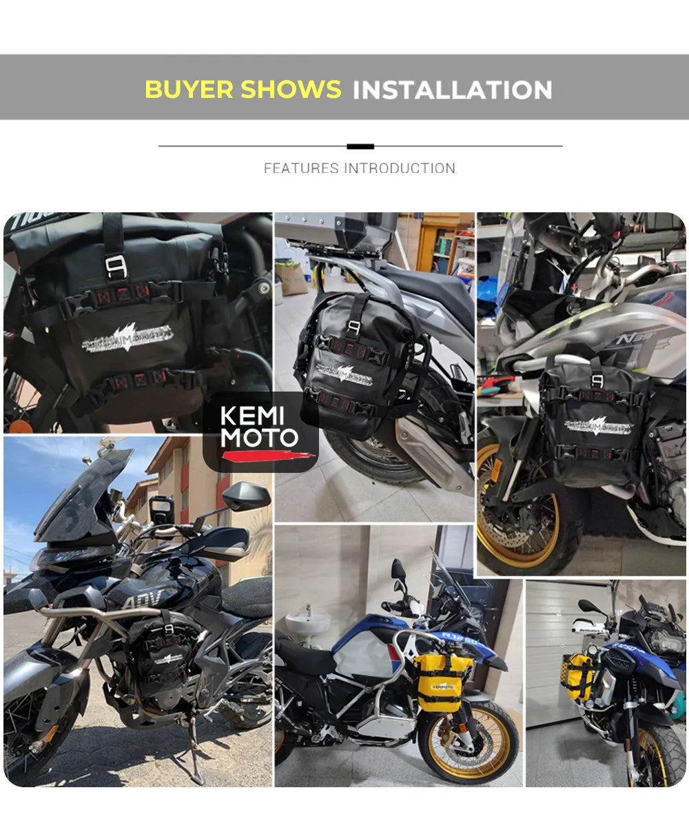 Motorcycle Bag Waterproof PVC Duffle Bag