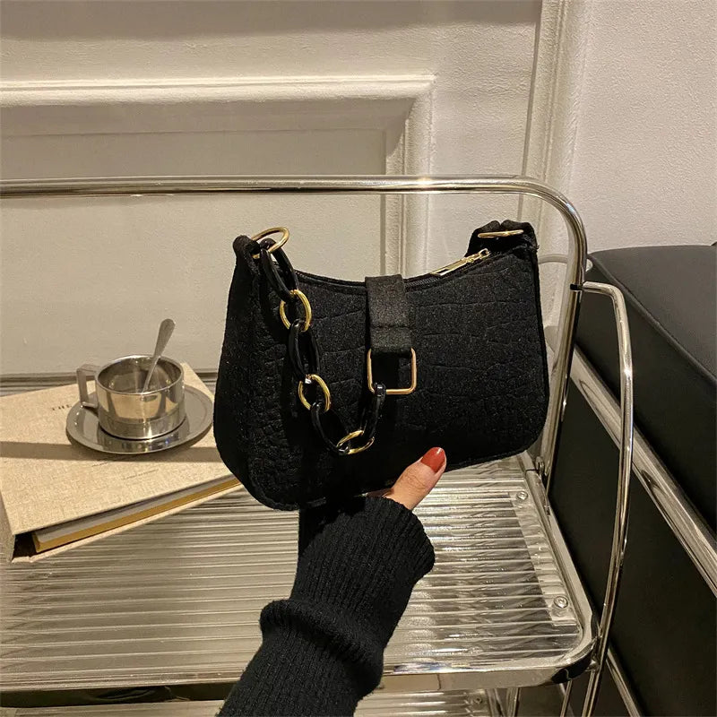 Purses Crescent Saddle Bag
