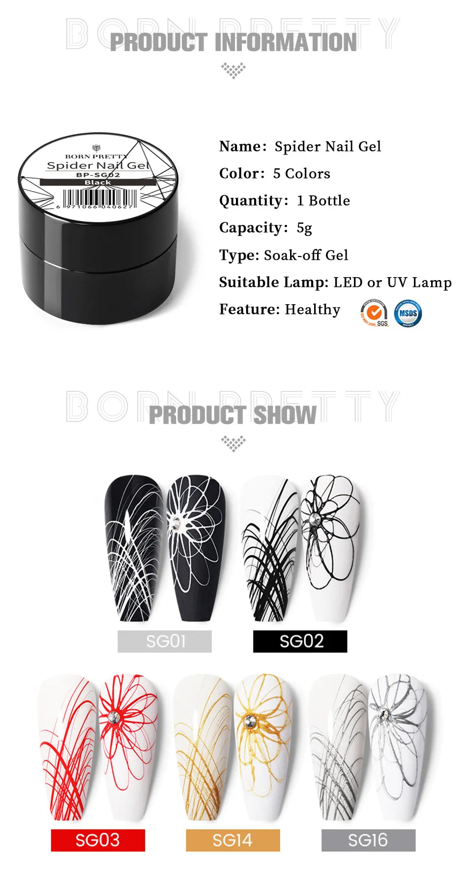 Creative UV LED Gel Polish