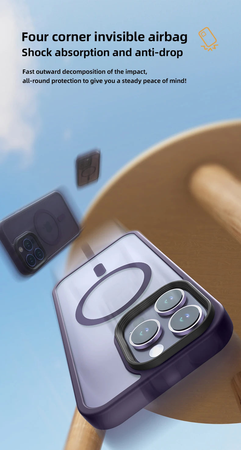 Magnetic Wireless Charging Phone Case
