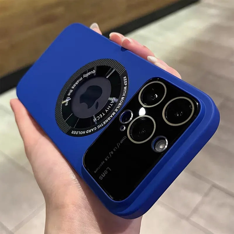 Magnetische kabellose Lade-Telefonhülle