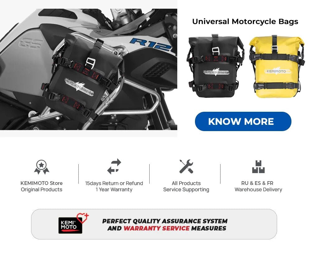 Motorcycle Bag Waterproof PVC Duffle Bag