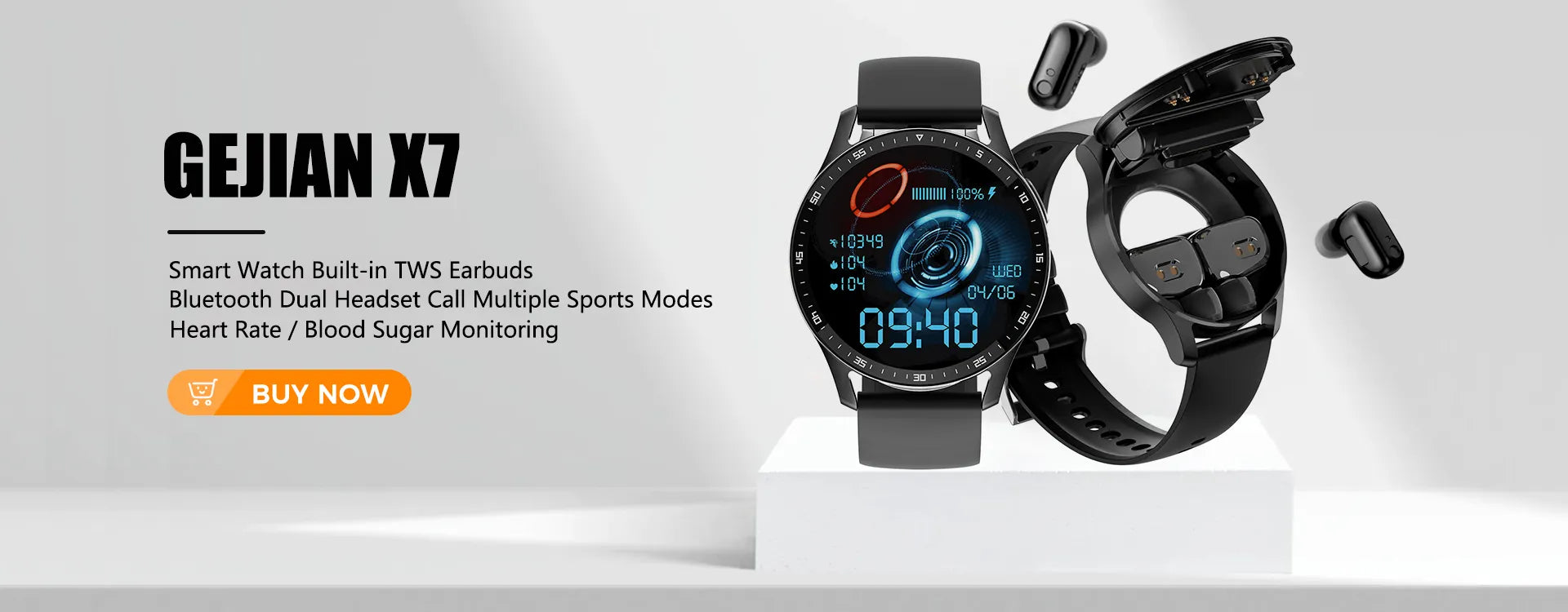 Rugged Military Smart Watch for Men