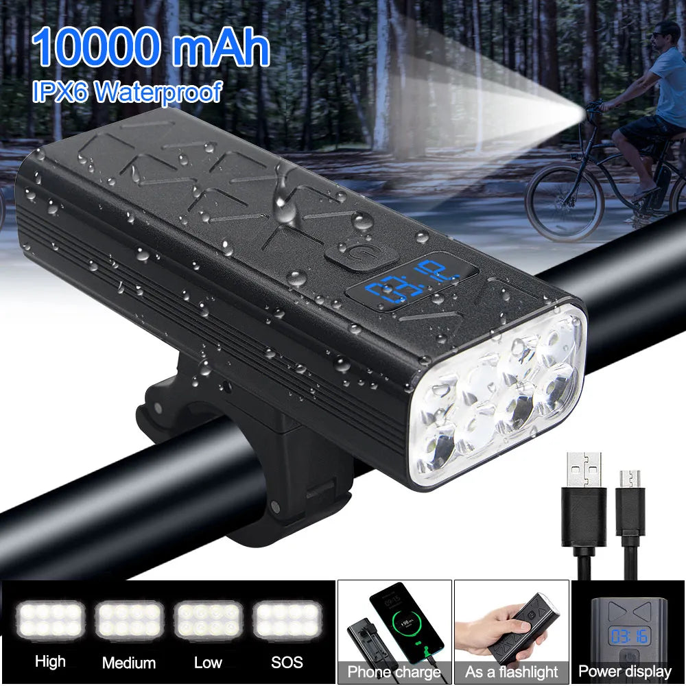 Headlight 2 LED/3 LED/5 LED/8 LED Bike Light