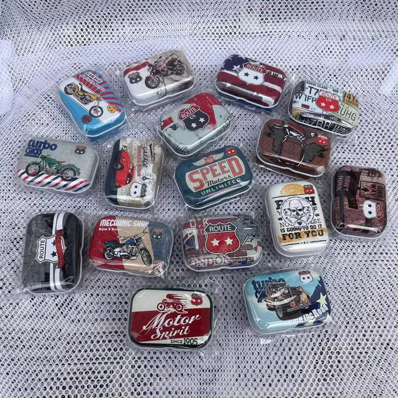 Colorful Mini Tin Storage Box